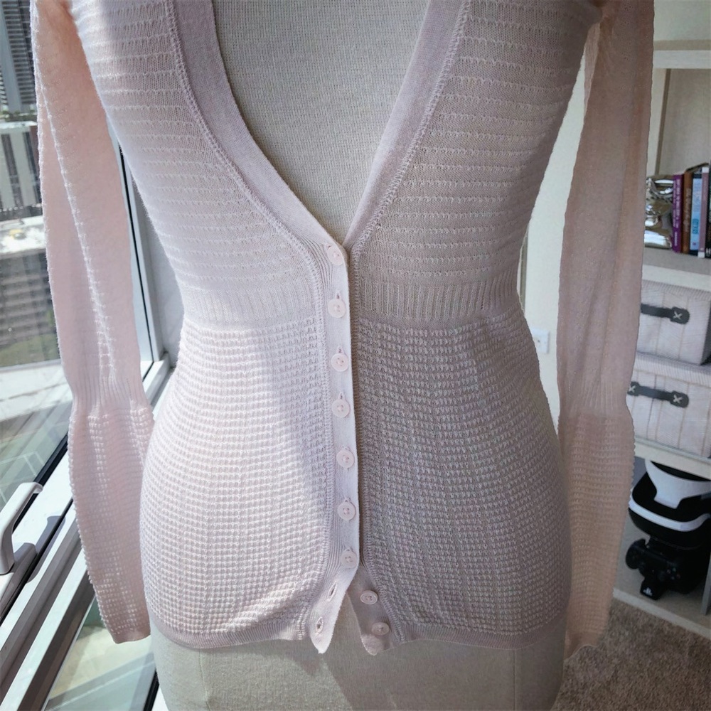 Moda International Feather Weight Ribs Cardigan - Picture 5 of 5